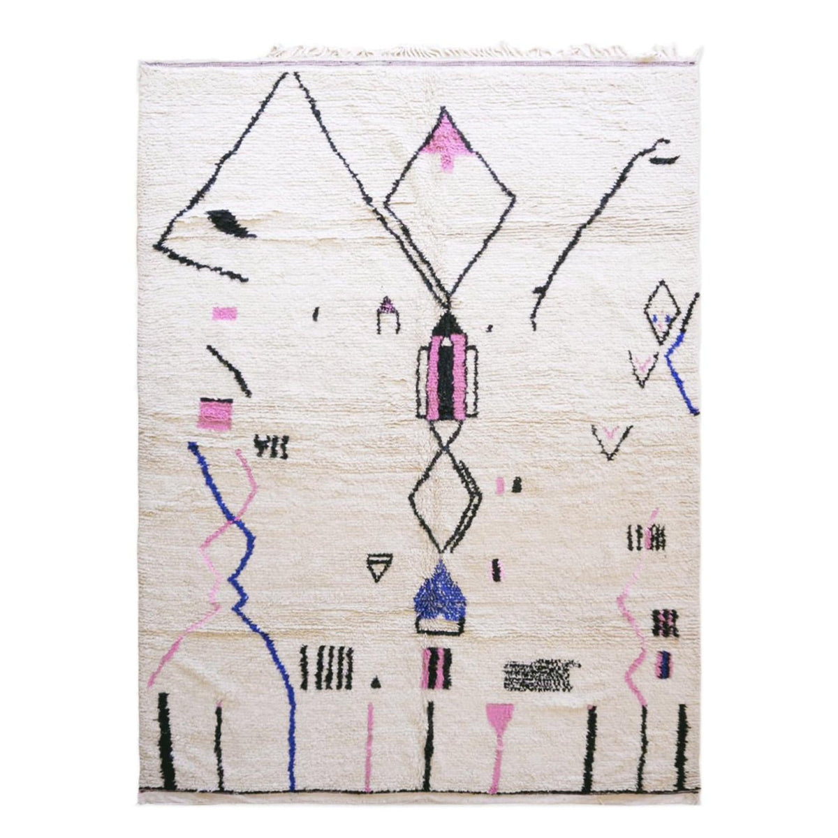 AFK Living vloerkleed Berber - handgemaakt - Wol - 140 cm x 200 cm