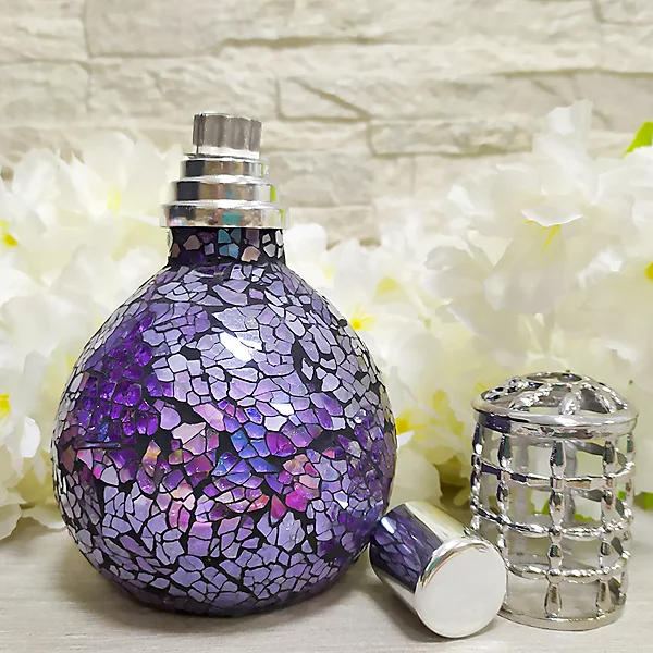 Lampe catalytique Mosaïque de minuit   Provence Breeze 200 ml - élimine mauvaises odeurs, parfume et améliore qualité de l'air