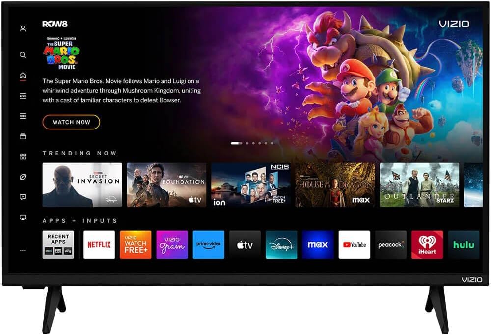 VIZIO 32 Inch V Series Full Array LED Smart HD TV 720p Bluetooth Compatible with VRR, DTS Virtual X, Airplay 2 and Chromecast Built-in (VHD32M-0810) (Renewed)