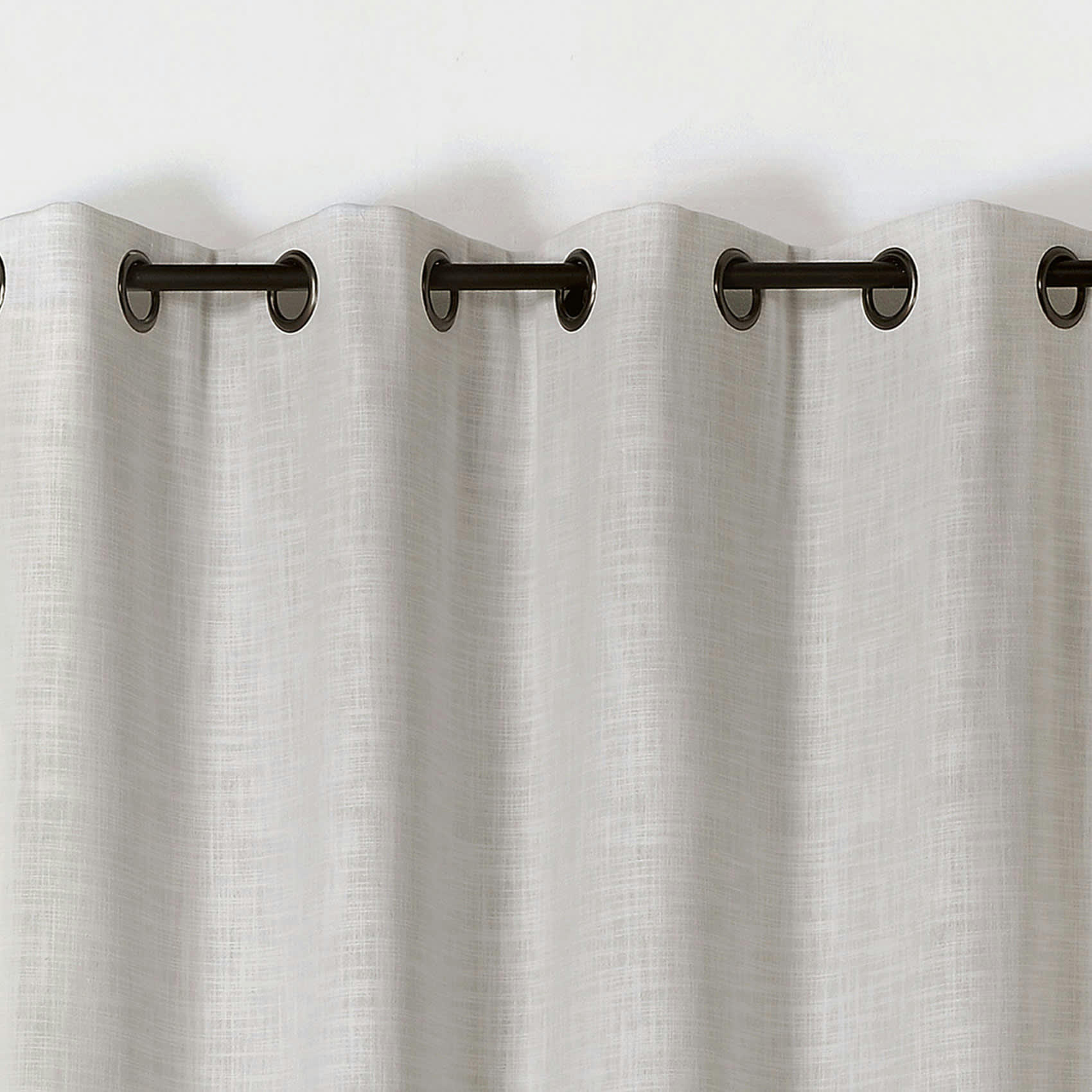 - Rideau obscurcissant et isolant  -  - effet tissé