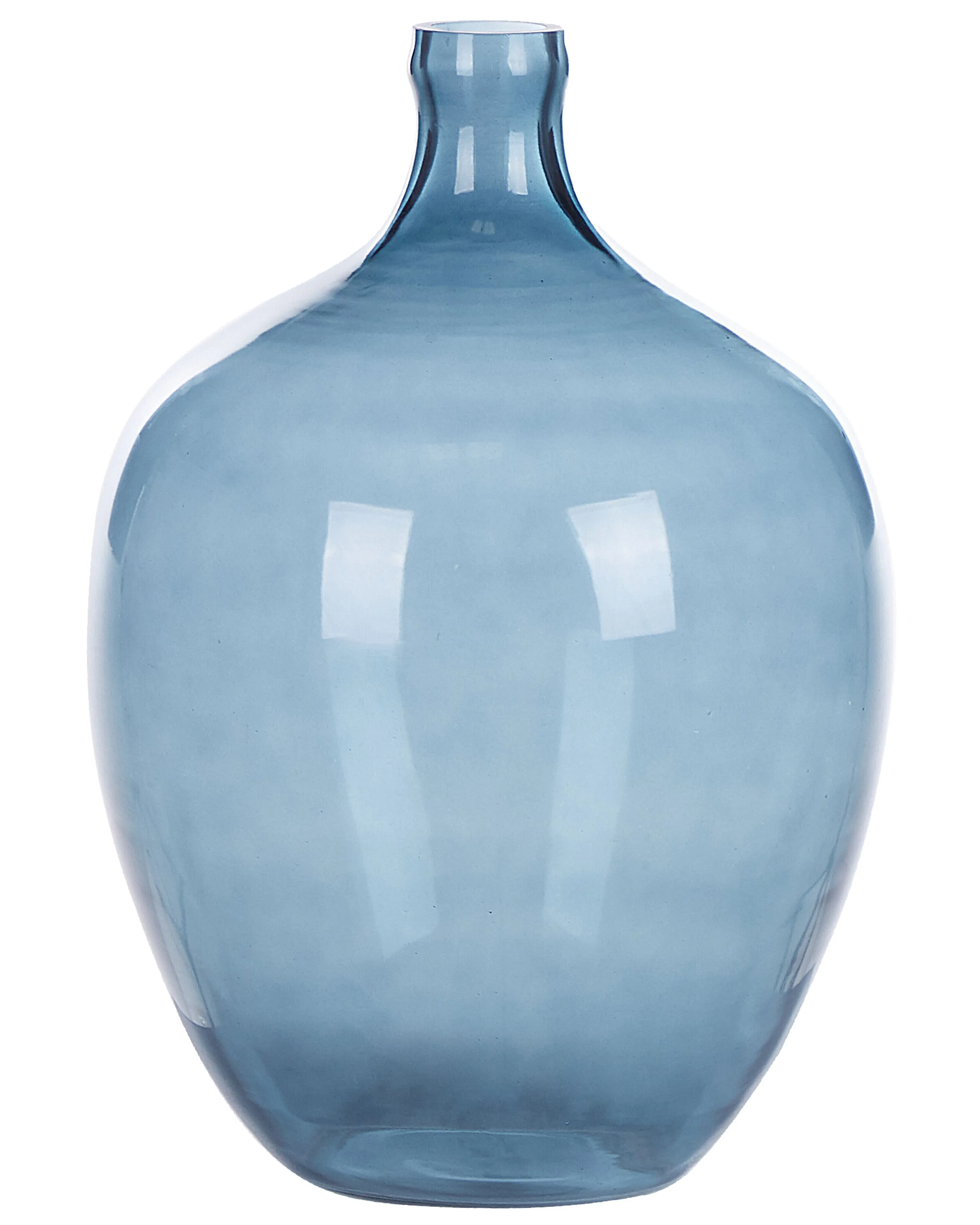 Flower Vase ROTI Glass 39 cm Blue