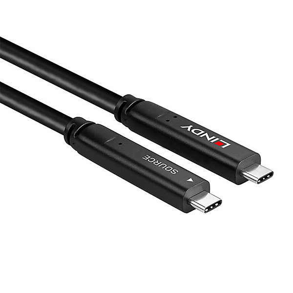 Câble USB 3.1 Gen1 &DisplayPort 10 m LINDY