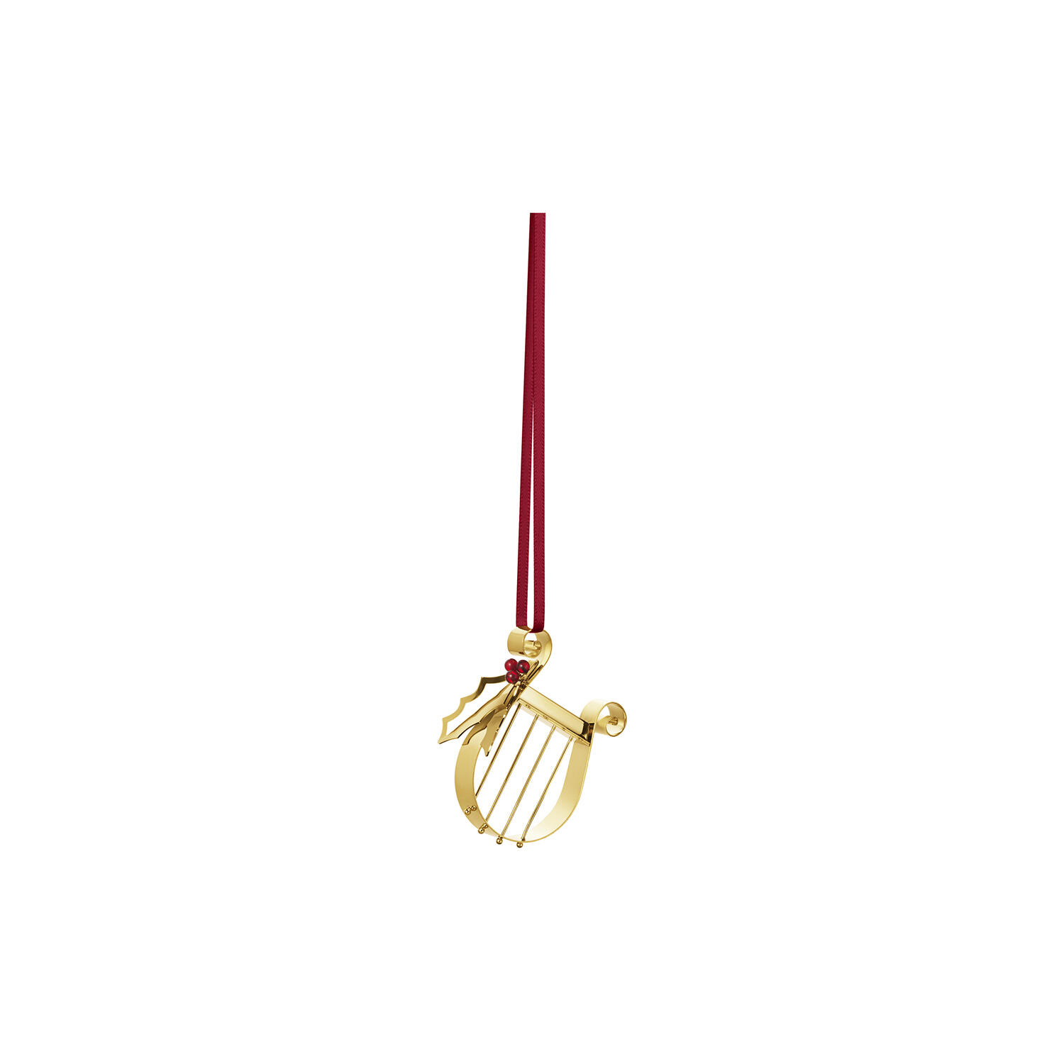 2026 Juleornament Harpe, guld