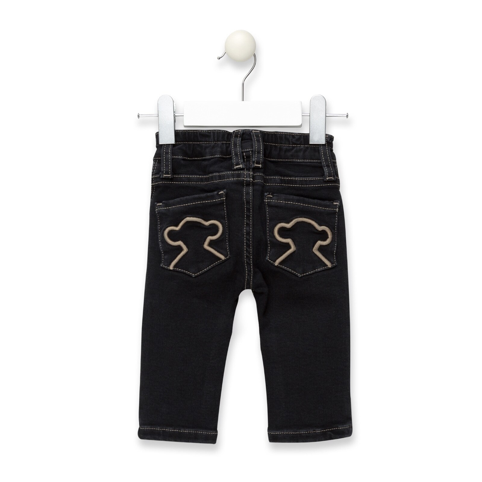 Jeans slim niño Pant Negro
