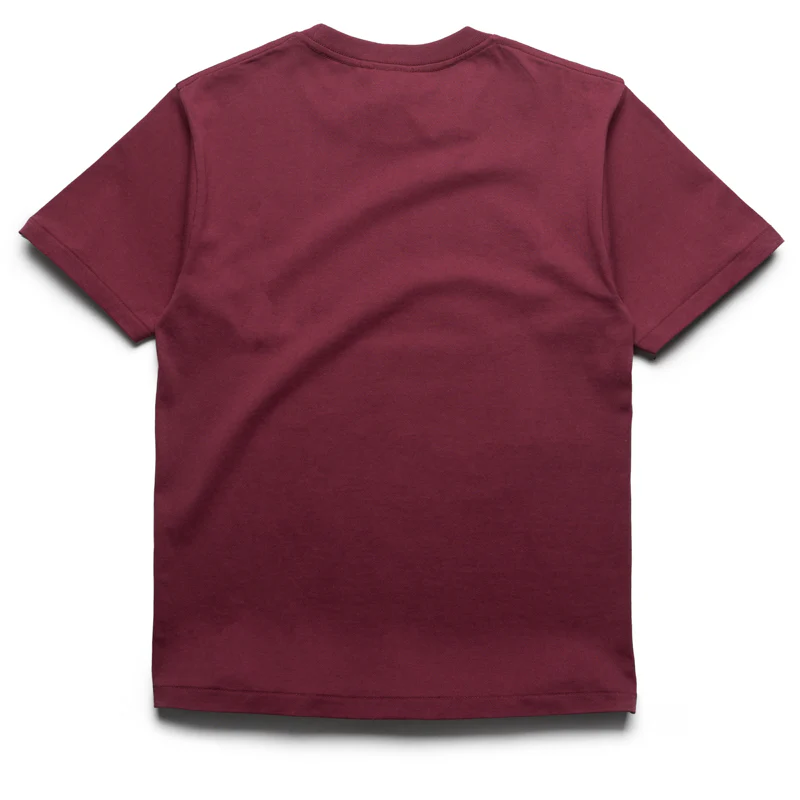 A Bathing Ape Base Camp Tee - Burgundy