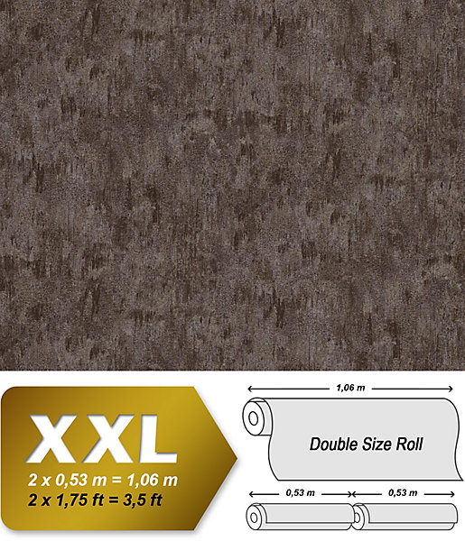 EDEM 410ST16 Papier peint texturé légèrement texturé effet métallique 10,65 m2
