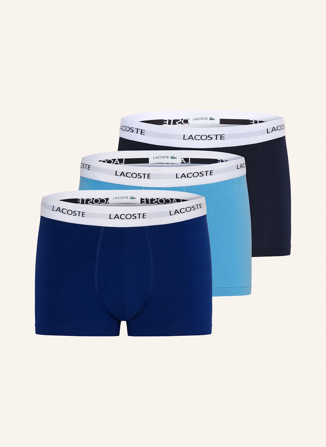 LACOSTE 3er-Pack Boxershorts