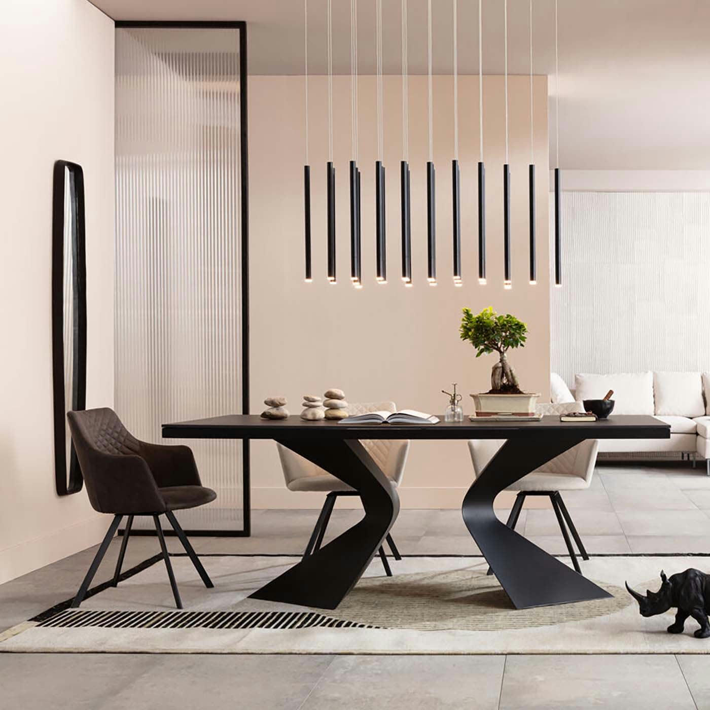 LIVING VEGAS - Suspension Living Vegas noire XL Kare Design