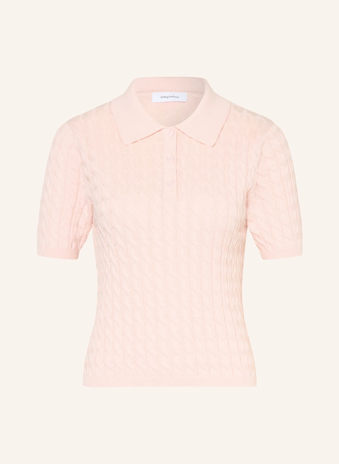 darling harbour Strick-Poloshirt