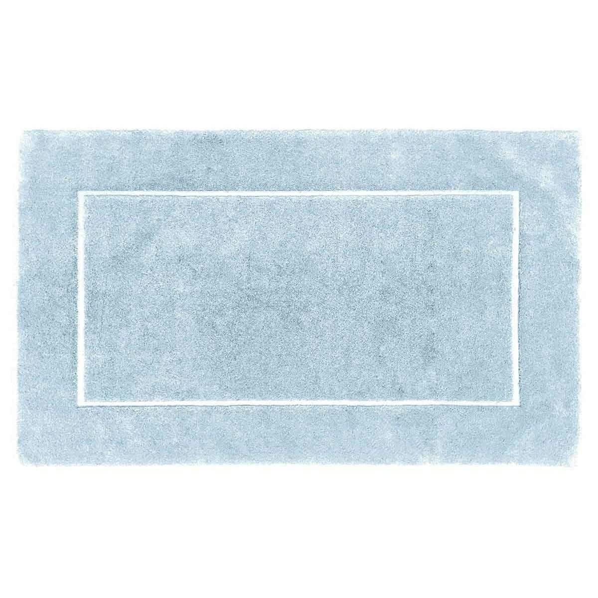 SENSOFT - Grand tapis de bain zéro twist 1000gr/m²  bleu arctic  60x100 cm