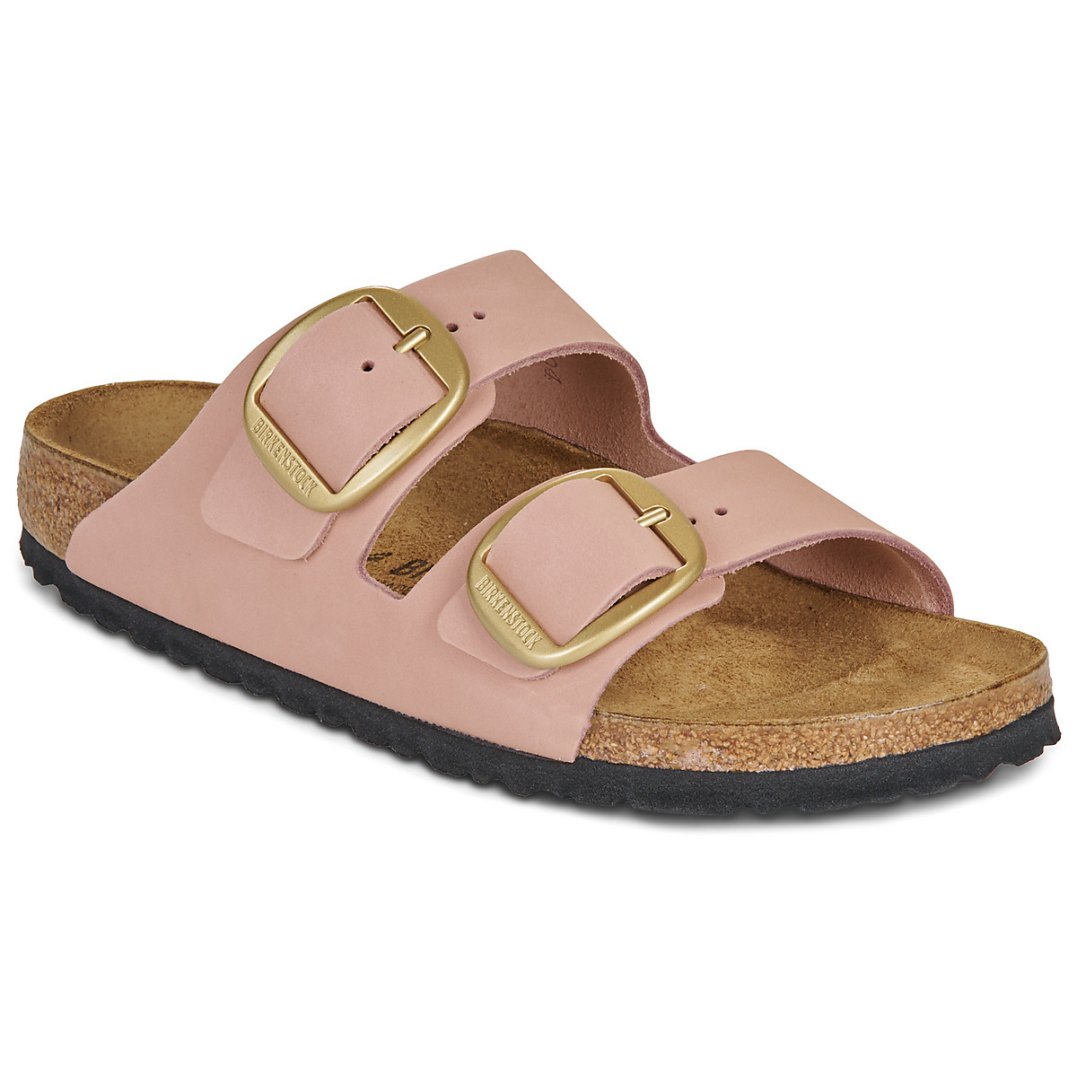 BIRKENSTOCK - Arizona Big Buckle - Nubuck / Soft / Pink / Regular