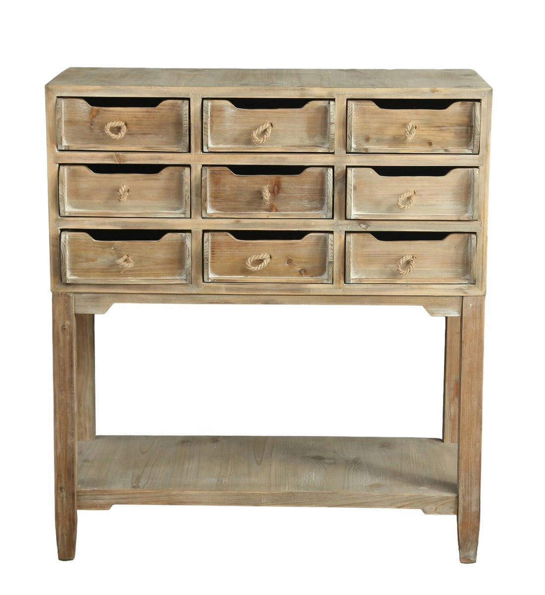 PROVENCE - Console de rangement en bois L80