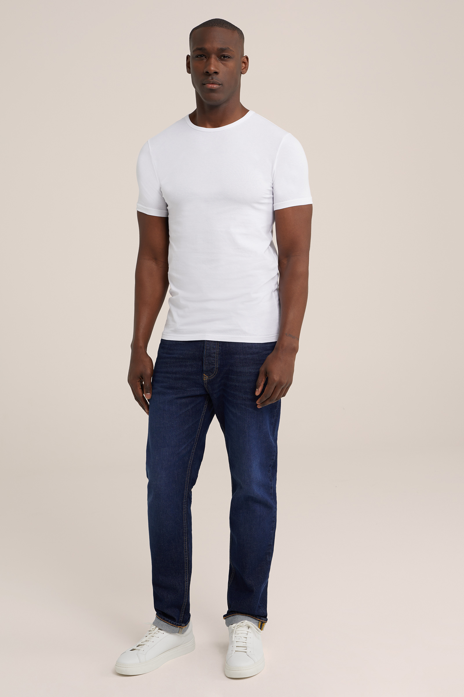 Heren Regular fit T-shirt 2-pack