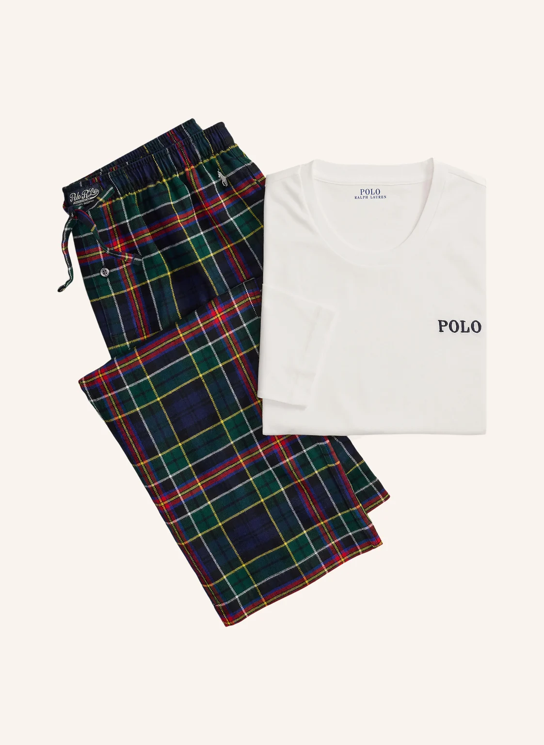 POLO RALPH LAUREN Schlafanzug aus Flanell