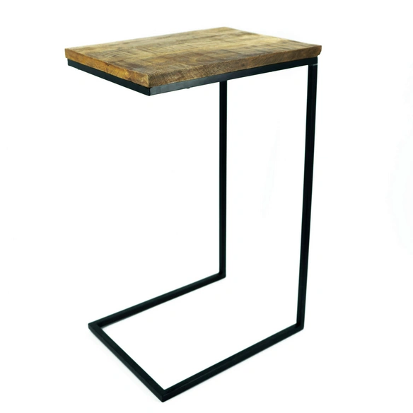 Beistelltisch, , natur/schwarz