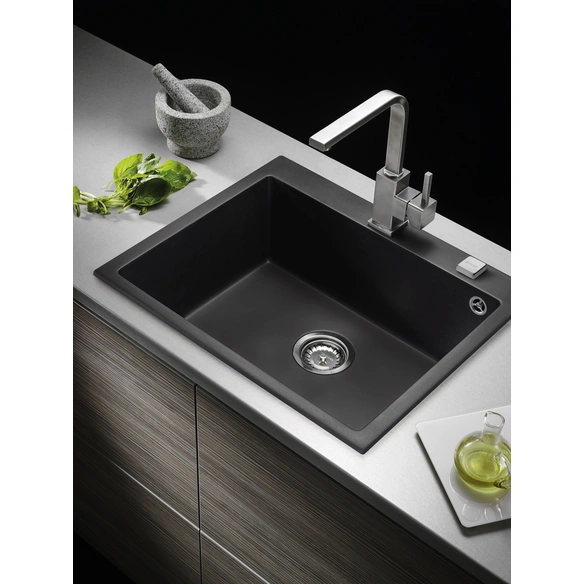 Einbauspüle »Istros«, Granit, BxHxL: 61 x 50 cm