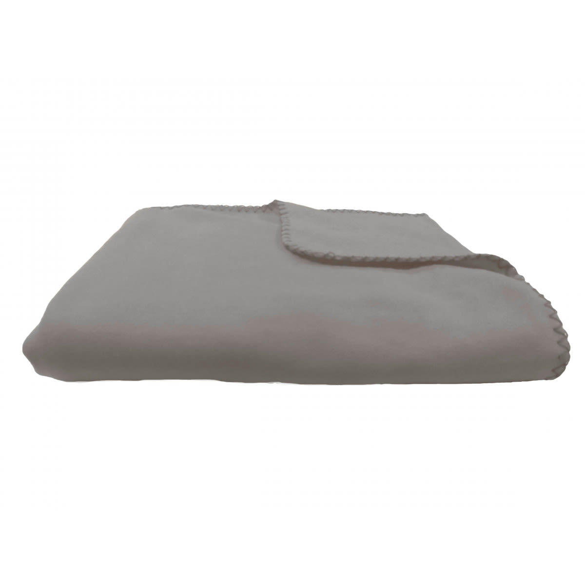 COOL - plaid polyester gris 130x150cm