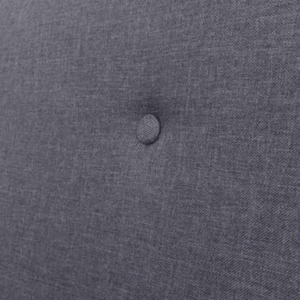 VIDAXL Fauteuil stof donkergrijs