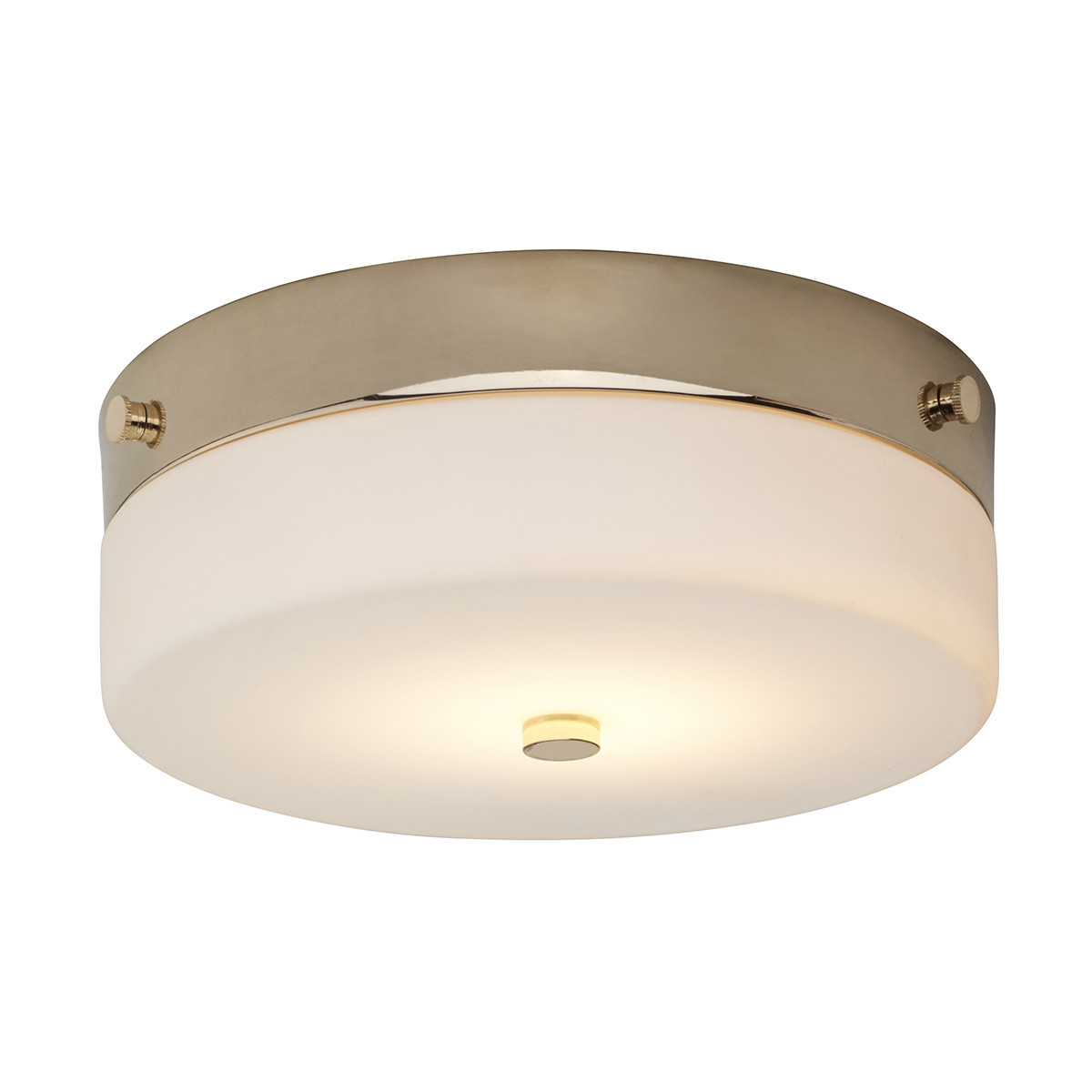 Plafonpolerowane złoto okrągły 23,5cm Tamar 1xGX53x10W IP44 Elstead
