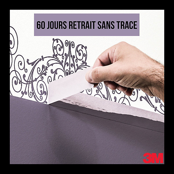 3m™ 2071 - Masquage Haute Précision - Surfaces Délicates - Pefc Violet 50m X 24mm