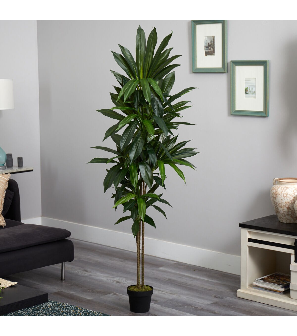 Nearly Natural 6ft. Dracaena Silk Plant (Real Touch)