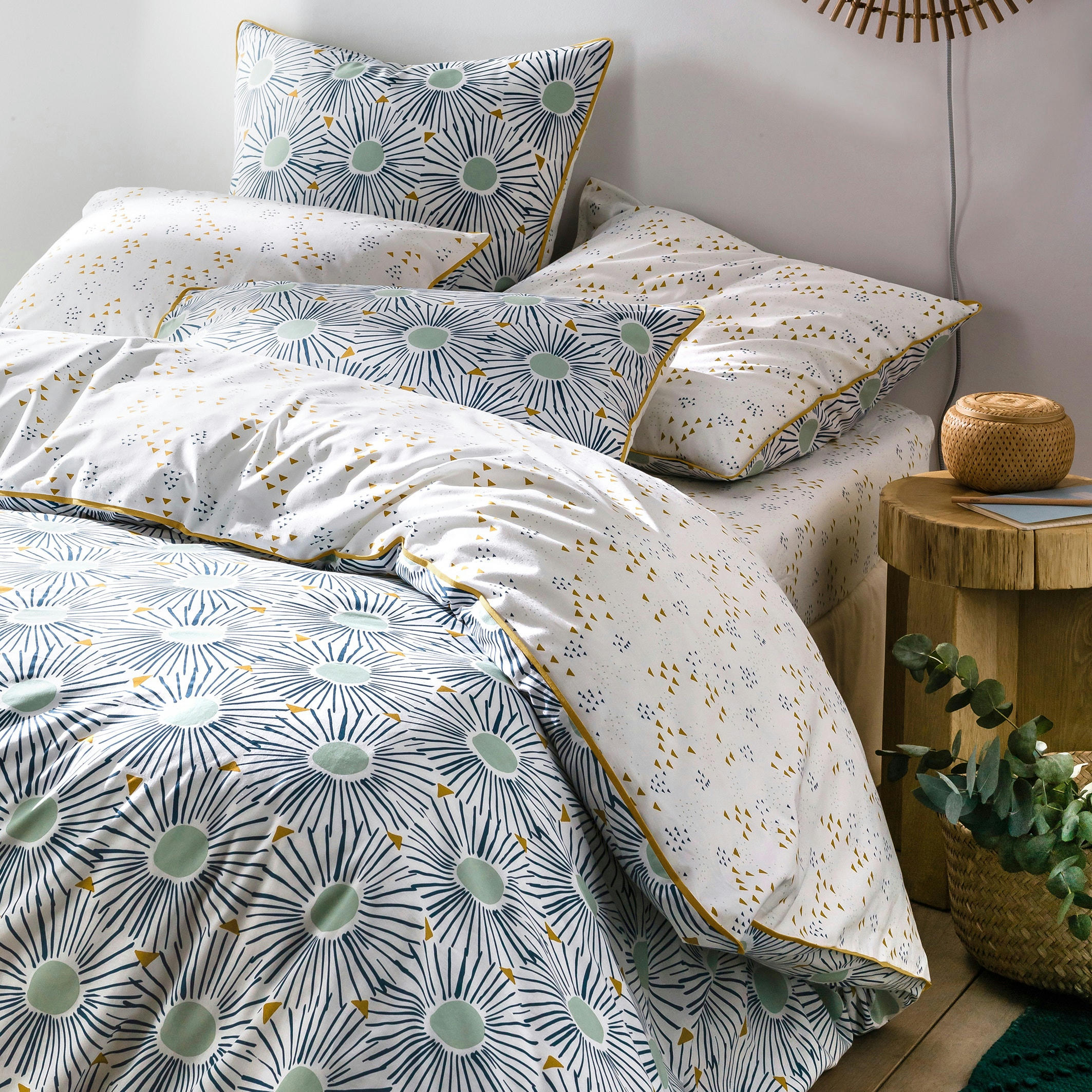 Housse de couette en pur coton, Oja