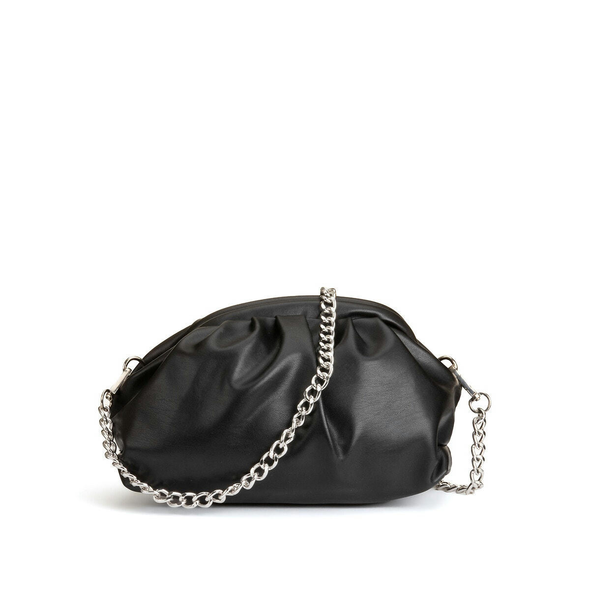 Sac plissé anse en chaîne