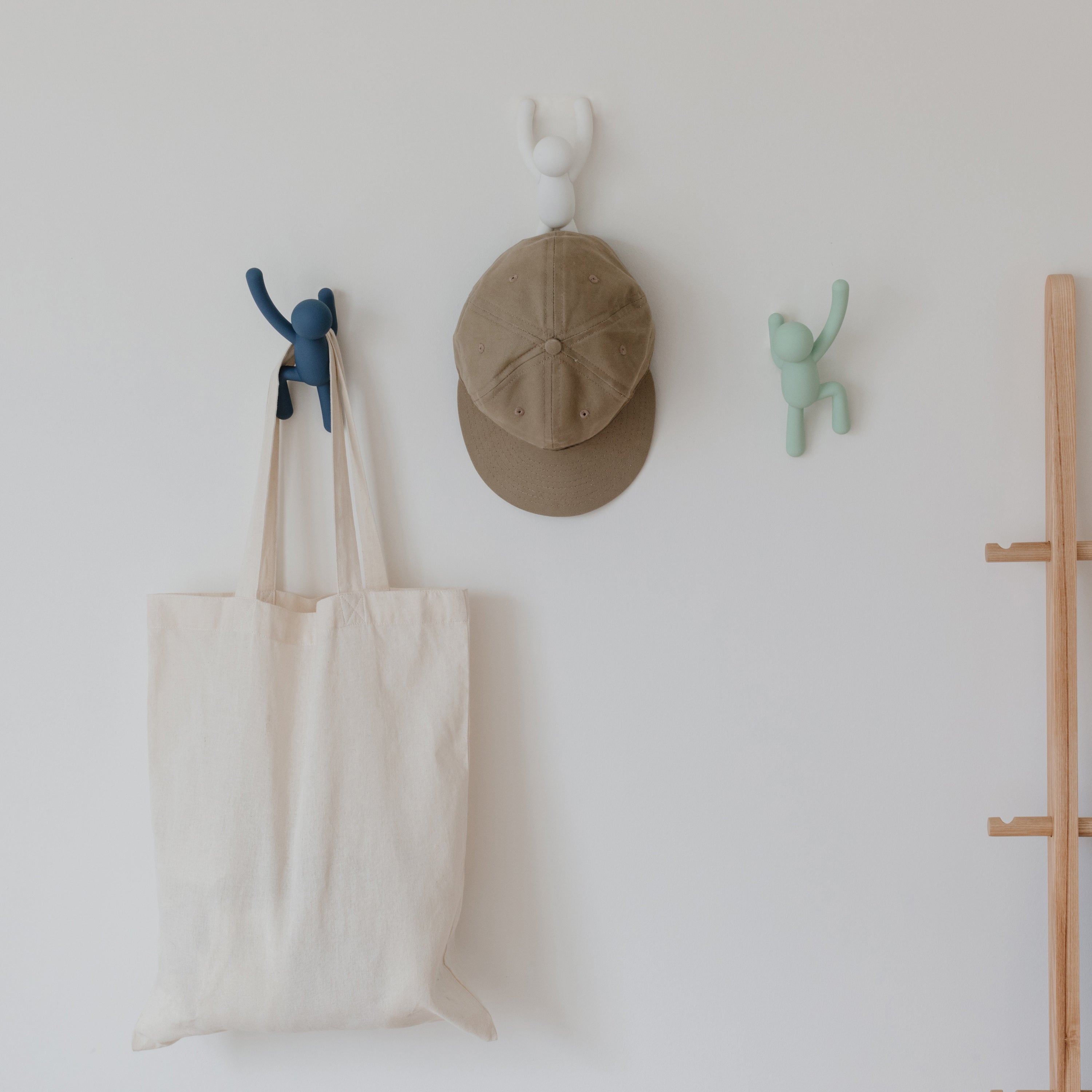 Umbra Buddy Kapstokhaken - Set van 3 - Multicolor