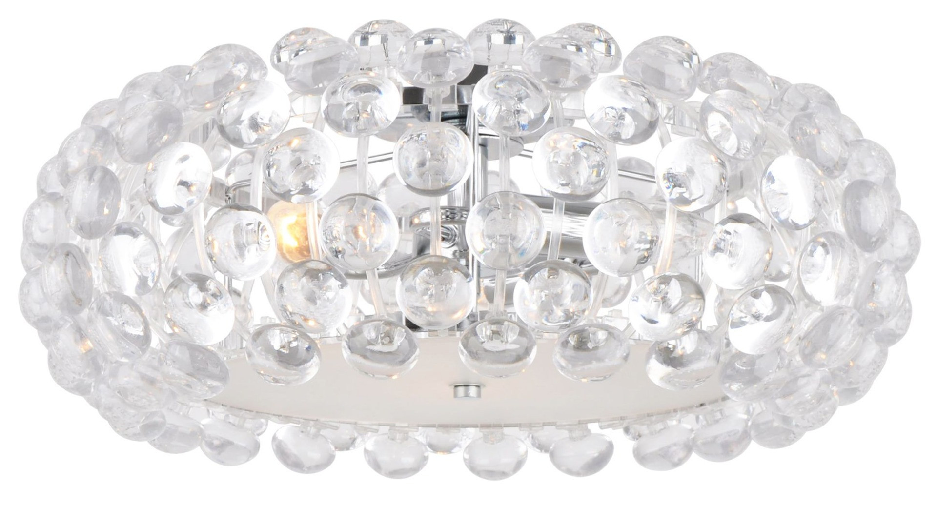 Lampa sufitowa chromowana Therica 3xE14x40W wym: 20x45x45 cm Reality