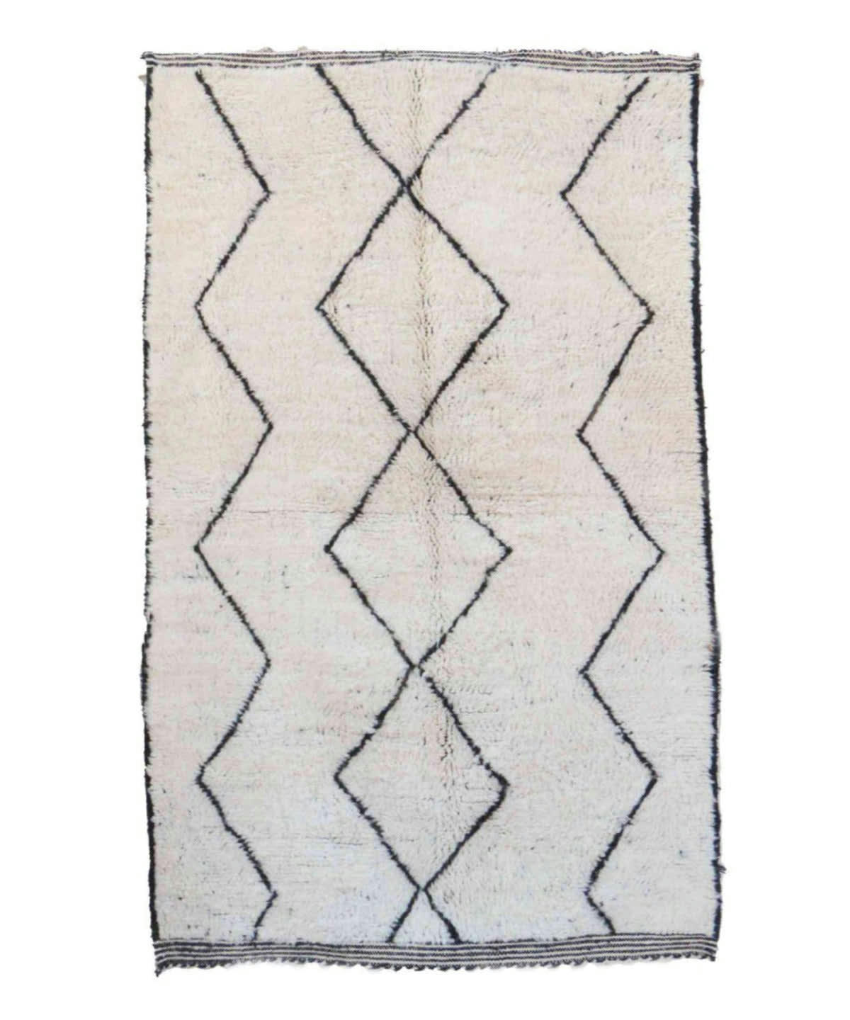 BERBERE - Tapis Berbere marocain pure laine 141x239