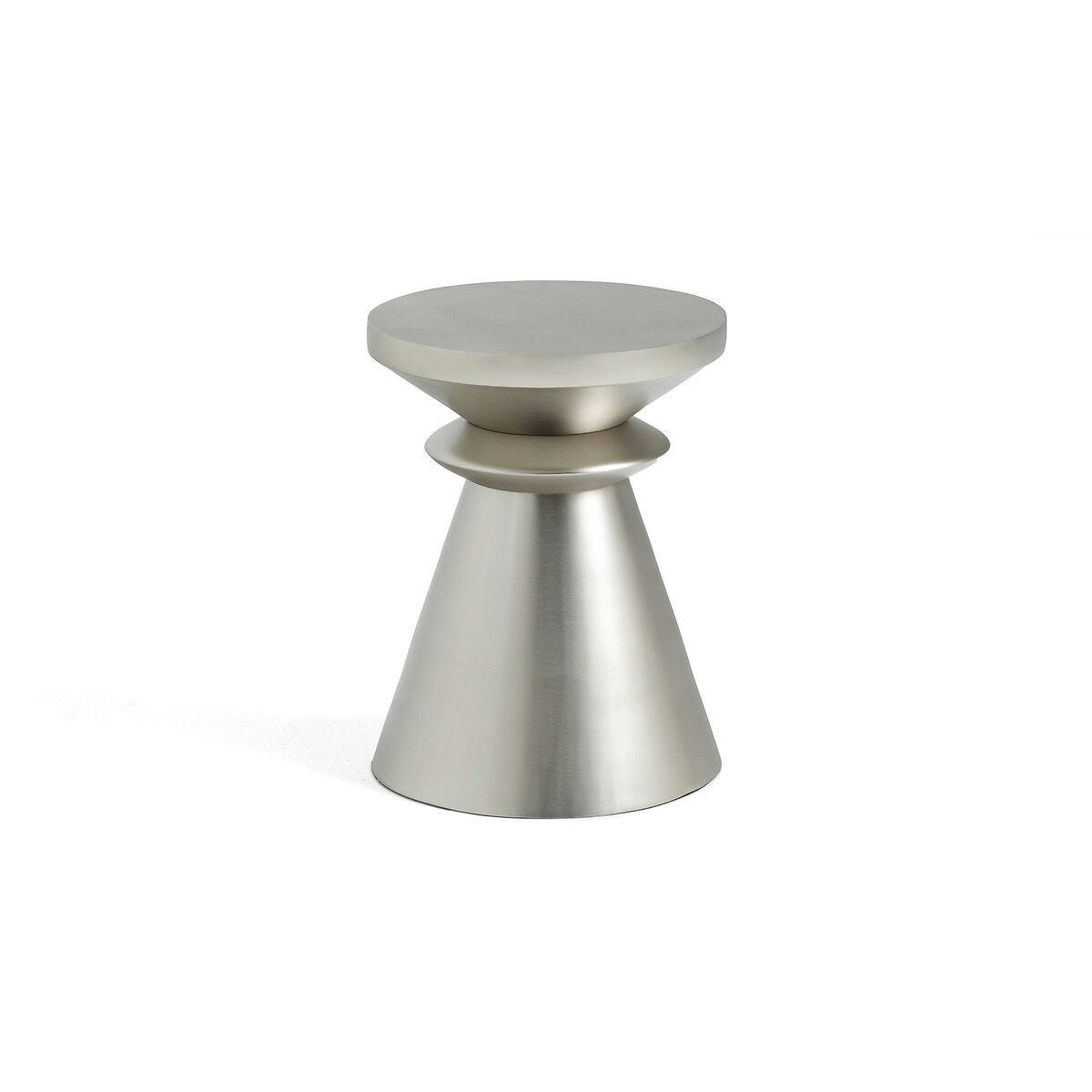 Bout de canapé fonte aluminium, Alban