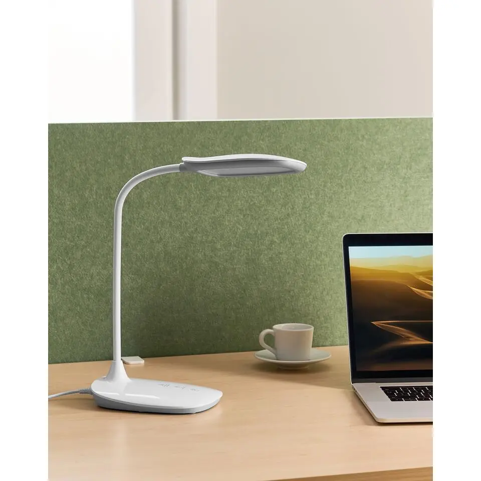 HYDRA - Bureaulamp LED - Wit - Synthetisch materiaal