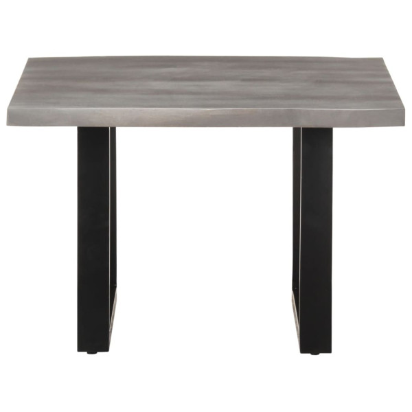 Stolik Kawowy Ława Stół Szary Drewniany 60x60x40 Do Salonu Do Pokoju