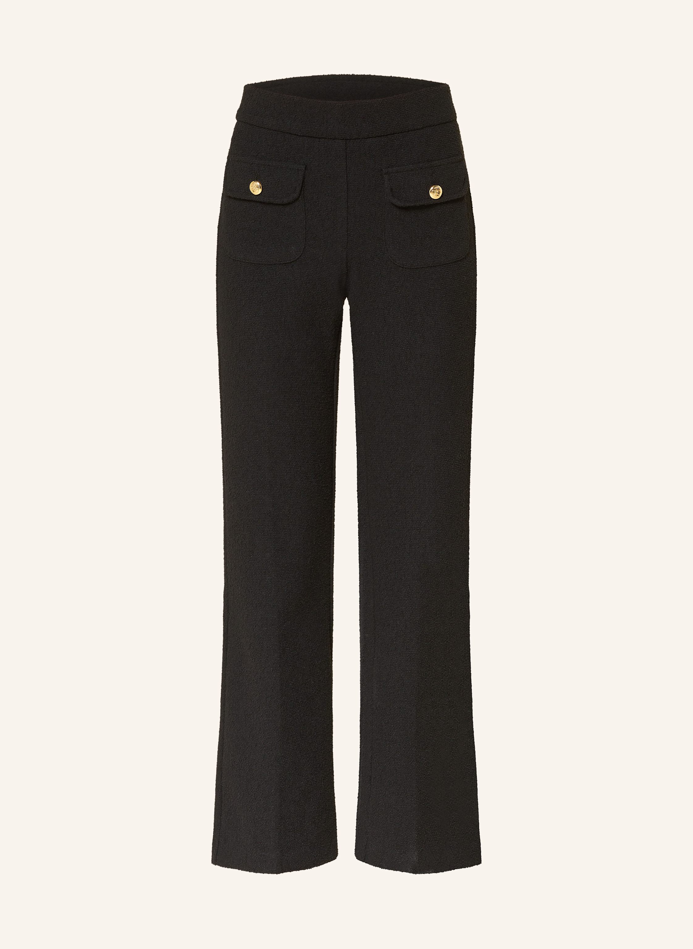CAMBIO Strickhose aus Bouclé