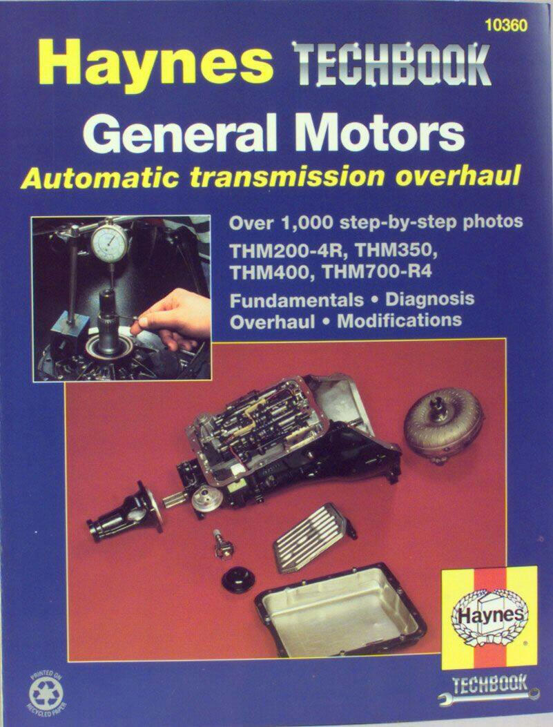 Haynes Techbook GM Automatic Transmission Overhaul Manual