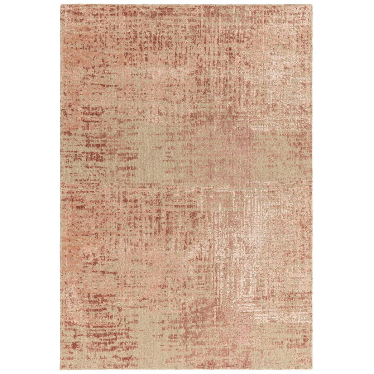 MILANO - Tapis de salon en laine rose 200x290 cm