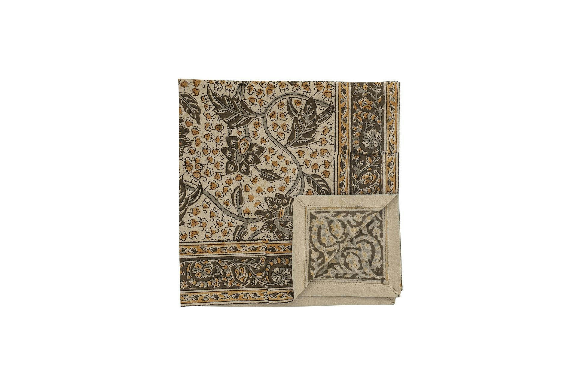 NILL - Serviette de table en coton vert