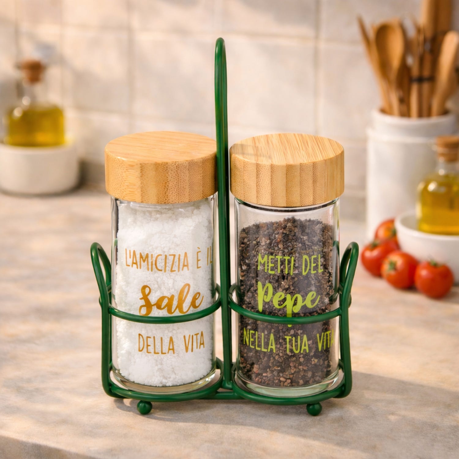 Set sale e pepe con stand Color Bloom