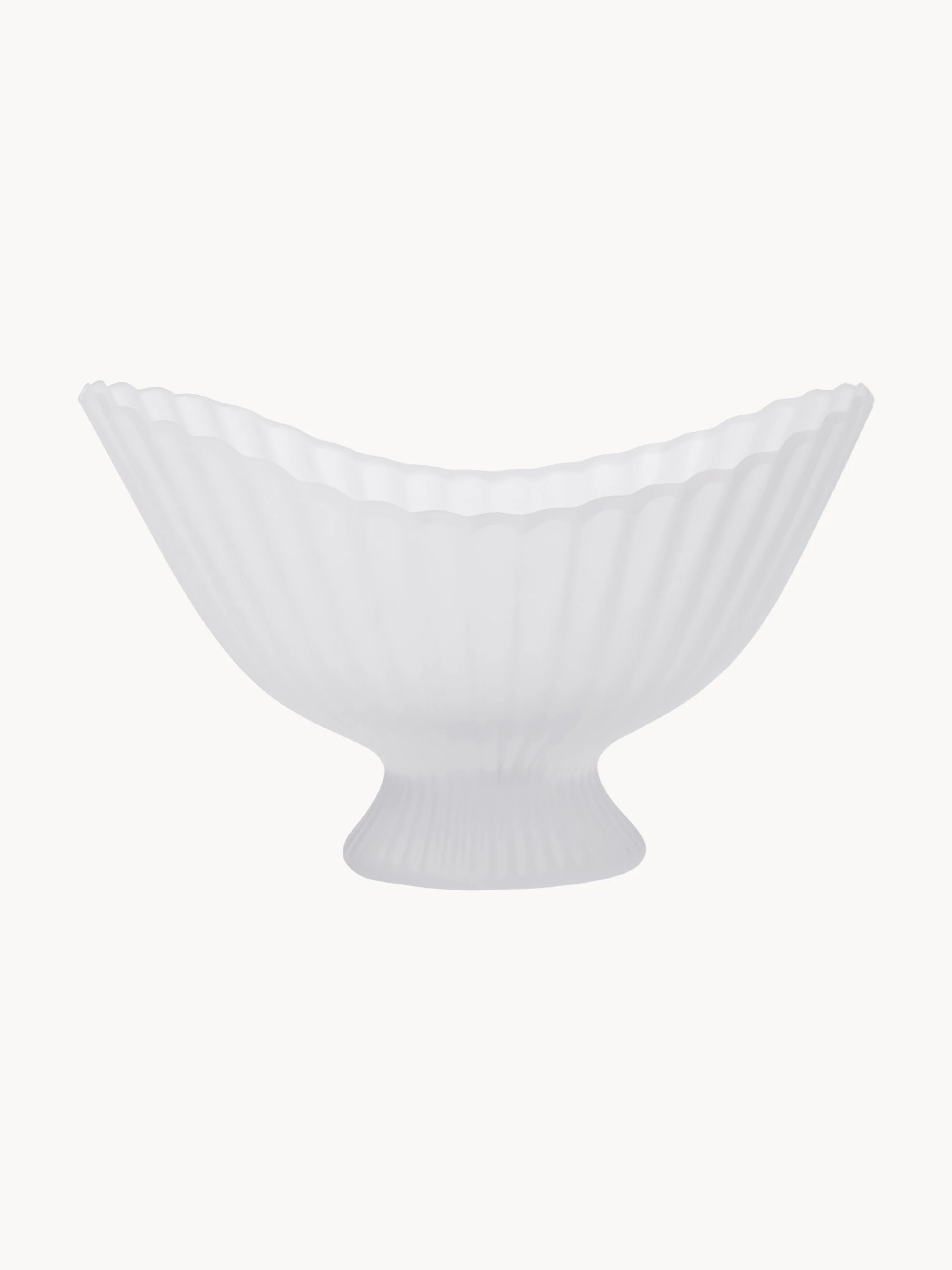 Mundgeblasene Deko-Schale Fountain, B 41 cm