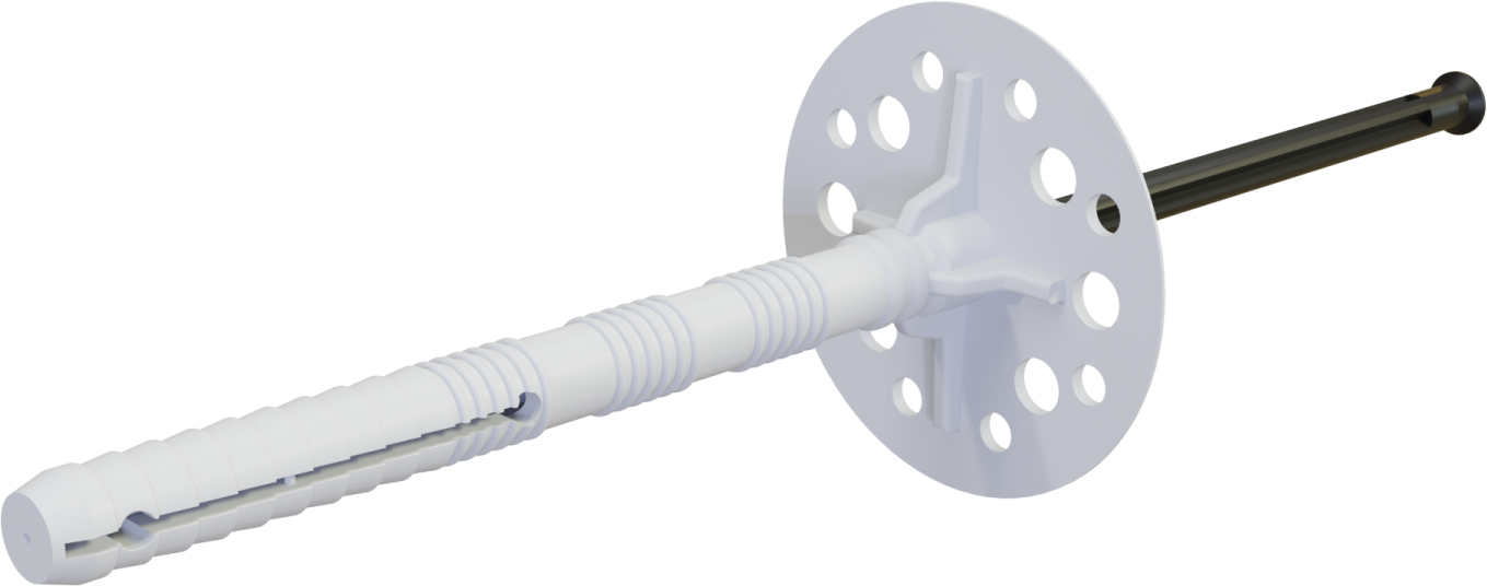 Kołek do mocowania izolacji z trzpieniem poliamidowym KI ø10 x 80 mm STALCO KI - 10X80