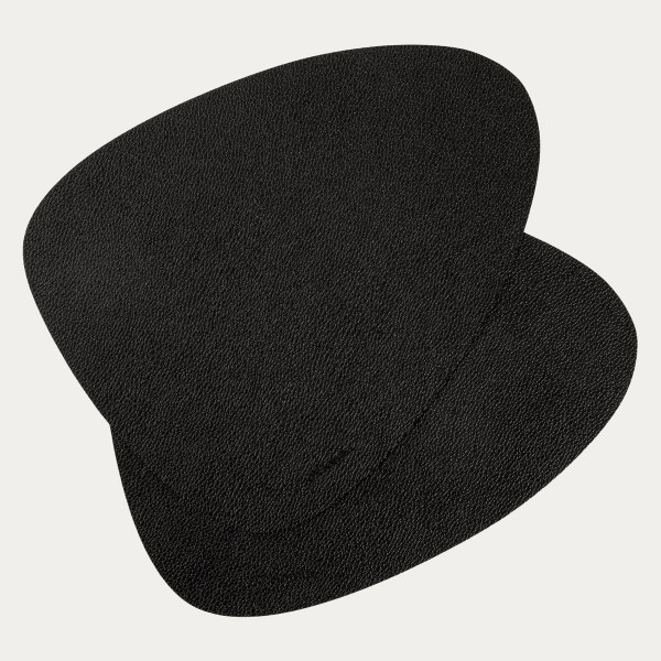 Maty stołowe FEMELO czarne, zestaw 2 szt. 38 cm HOMLA