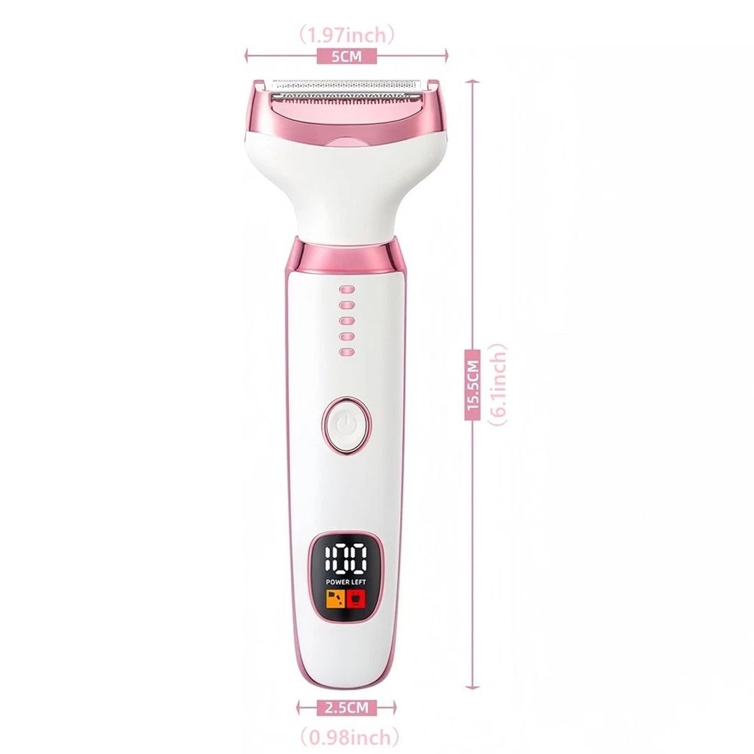 NESTLUNE 5 In 1 Women Electric Shaver Bikini Trimmer For Leg & Body