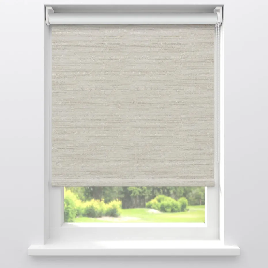 Kwantum Rolgordijnen | Rolgordijn Xem  Verduisterend Beige