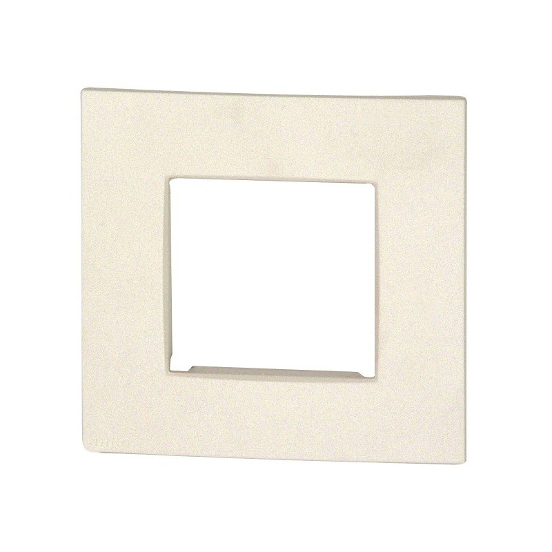 Plaque de recouvrement Intense simple blanc NIKO