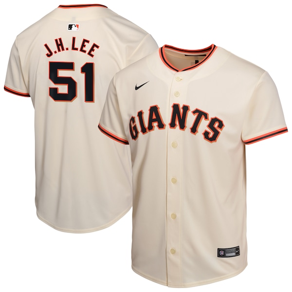 Jung Hoo Lee San Francisco Giants Nike Youth Home Player Game Jersey - Cream
