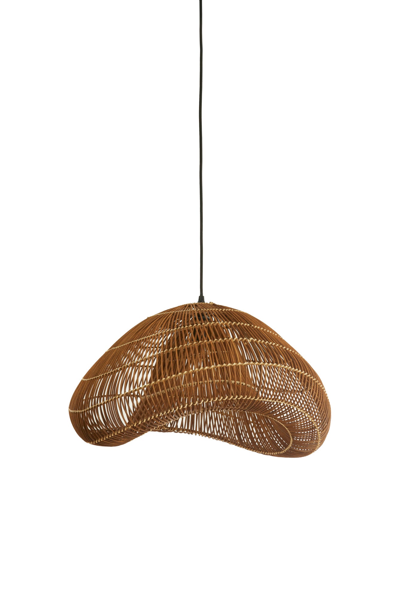 Light & Living hanglamp JANZUR - bruin - 54x52.5x30.5cm
