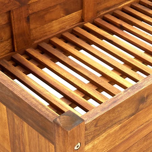 NNEVL Garden Raised Bed Acacia Wood 200x50x25 cm