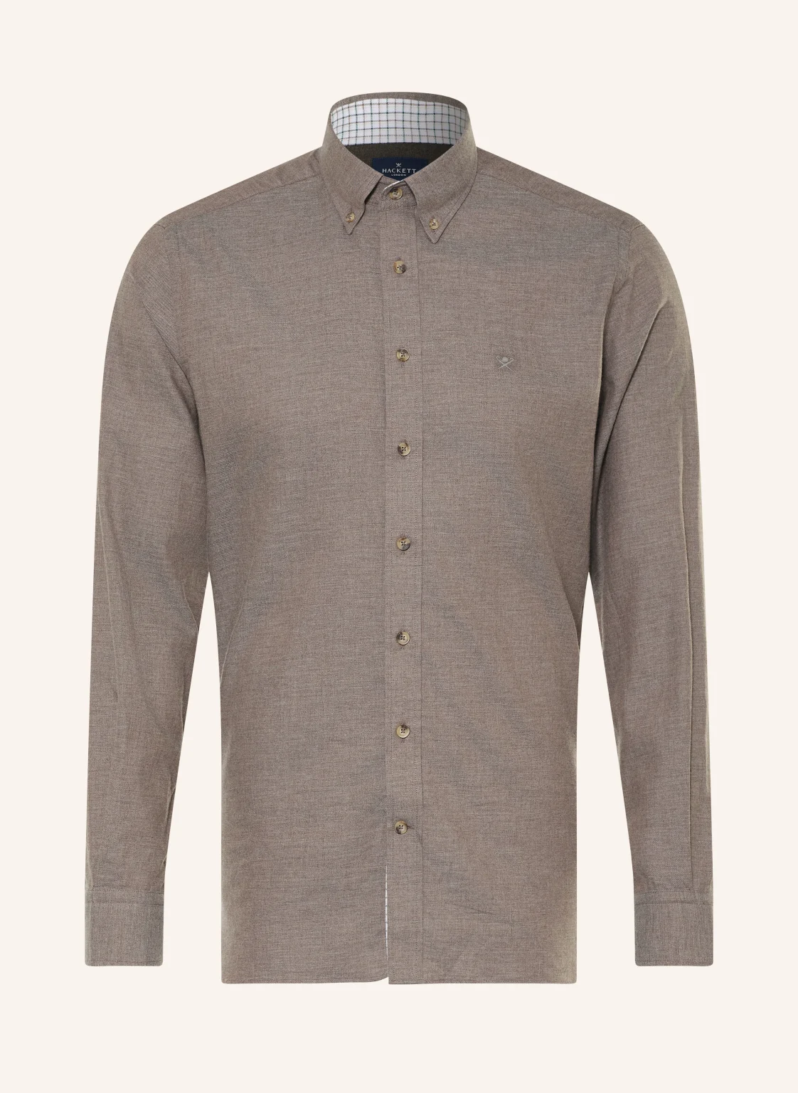 HACKETT LONDON Flanellhemd Tailored Fit