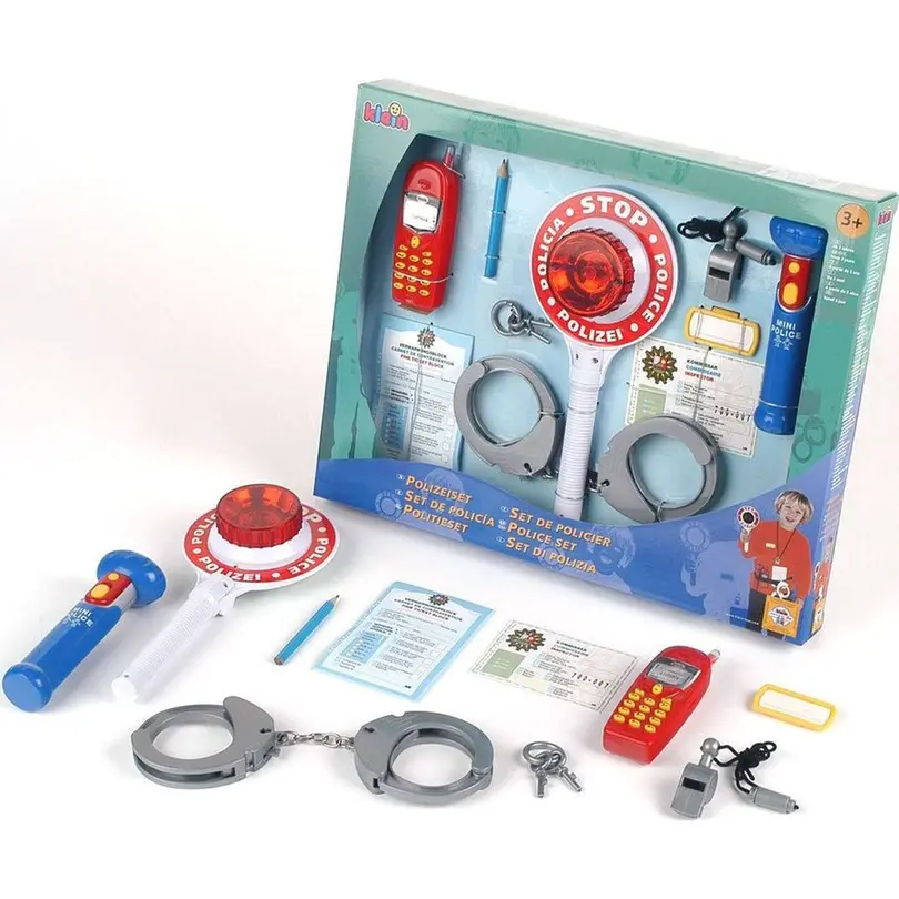 Spielset 10-teilig Polizeiset