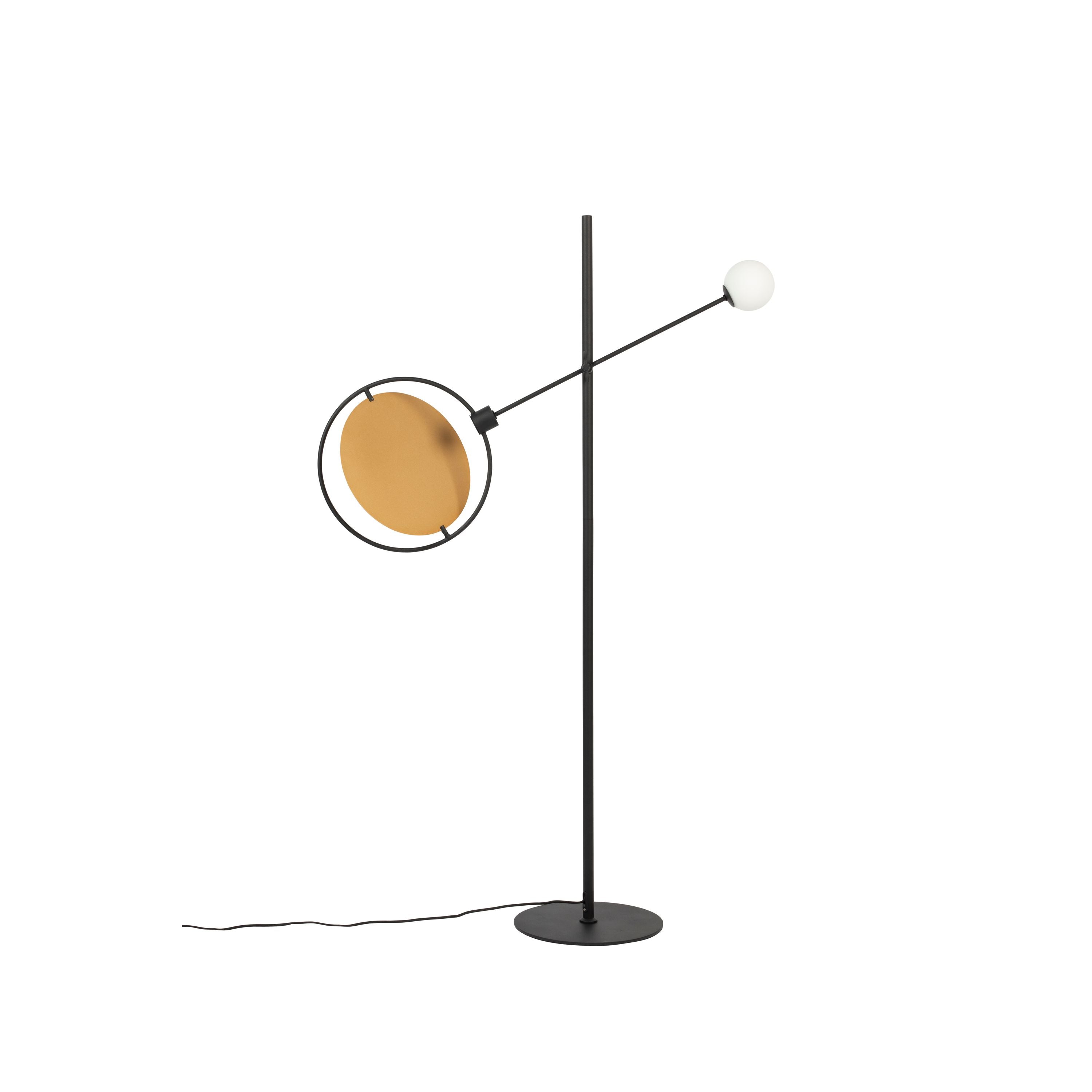 Zuiver Sirius Vloerlamp/ Staande lamp - Zwart